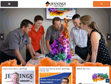 Tablet Screenshot of jenningsprint.com.au